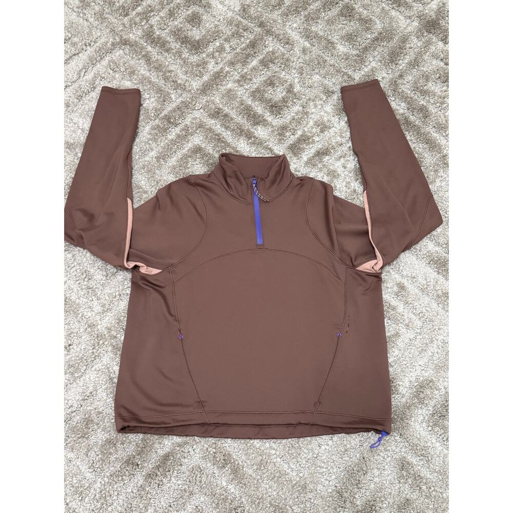 Lululemon Tech Fleece Hiking 1/4 Zip Pullover Size 10